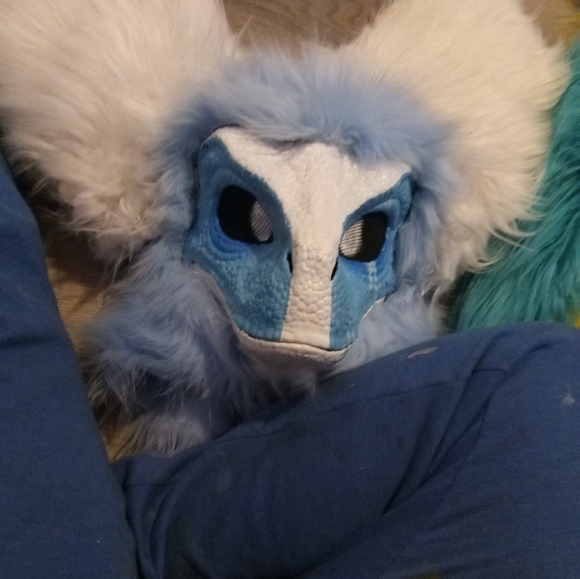 Dino mask/ fursuit partial - Picture 2 of 3